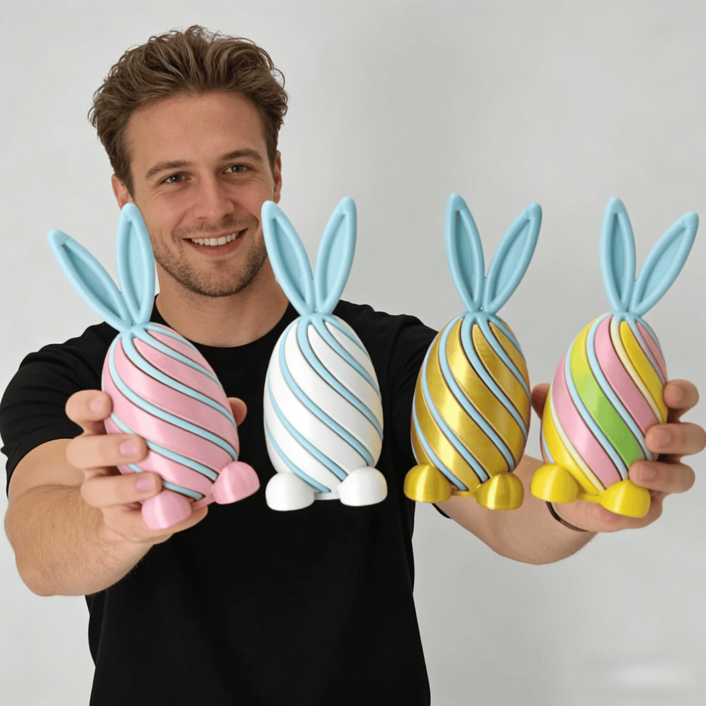 ๐ฐ๐2026 Easter Gifts 50% Off-- 3D Printed Easter Bunny Egg Fun Rotating Toy