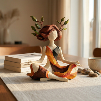 🧘‍♀️Serenity Growth | Inner Harmony Sculptural Figurine