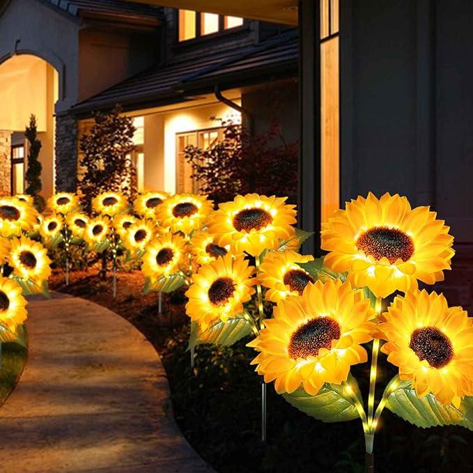 🌻Mother's Day Sale 59% OFF- 🌞Solar LED Sunflower Garden Lights-29.6inch/74cm