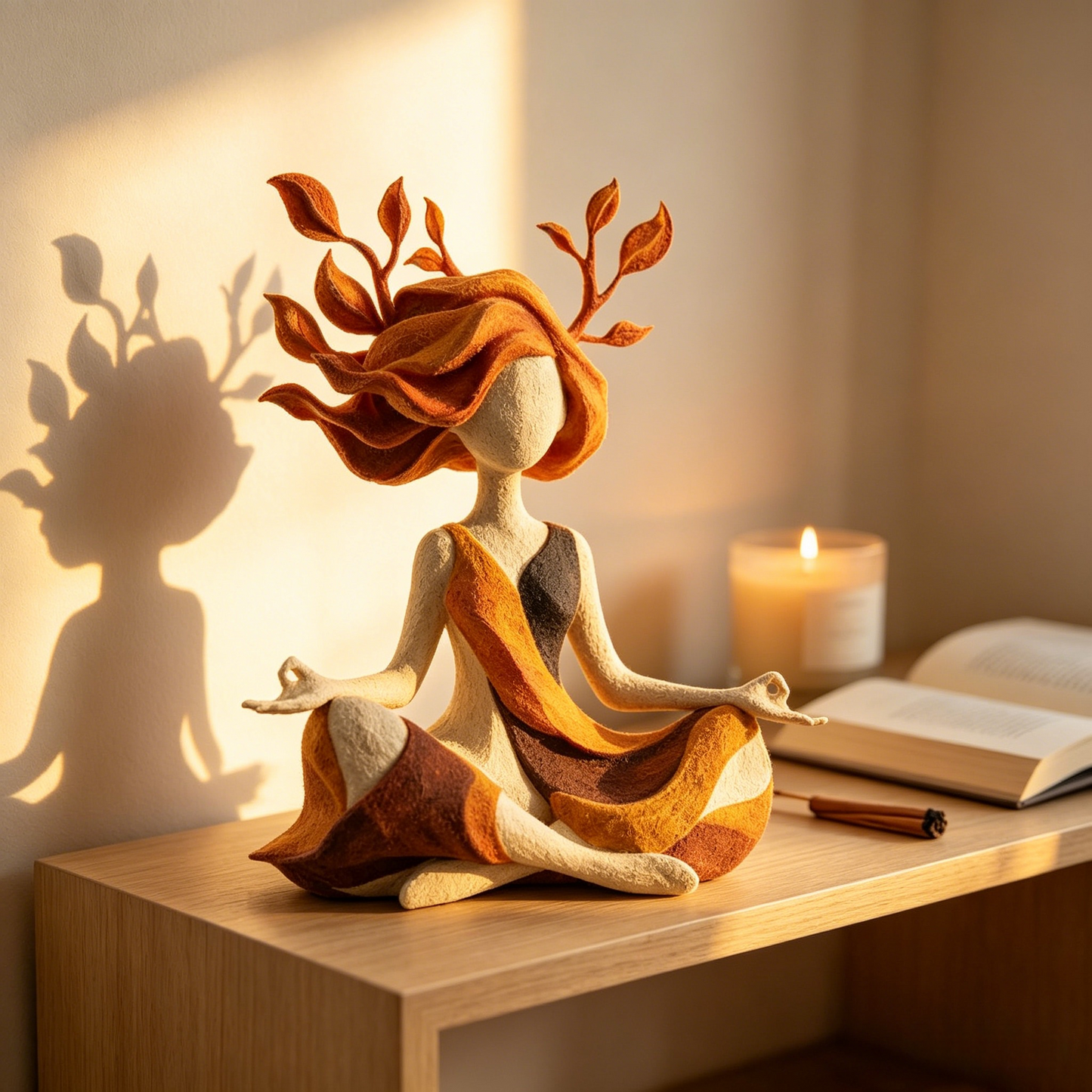 🧘‍♀️🧘‍♀️Serenity Growth | Inner Harmony Sculptural Figurine
