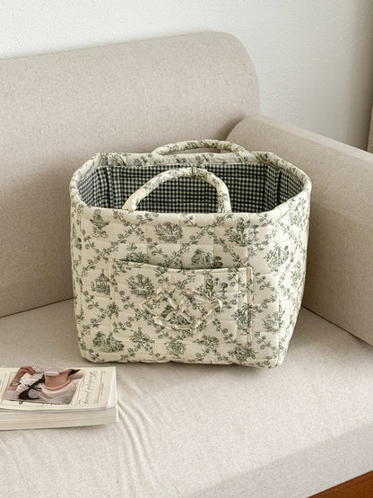 🔥LAST DAY 50% OFF🌟Car Storage Basket with Handle💖