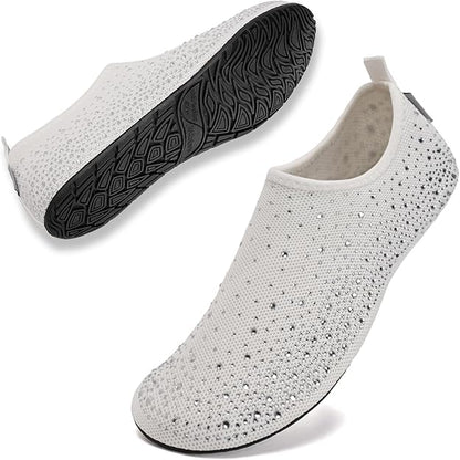 🎁 LAST DAY: 59% OFF! 🔥 Women's Barefoot Aqua Socks: All-in-One for Beach, Swim, Yoga & Home