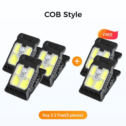 💡 USB & Solar Powered Motion Sensor Clip Lights – Perfect for gardens, balconies, and patios! 🏡✨