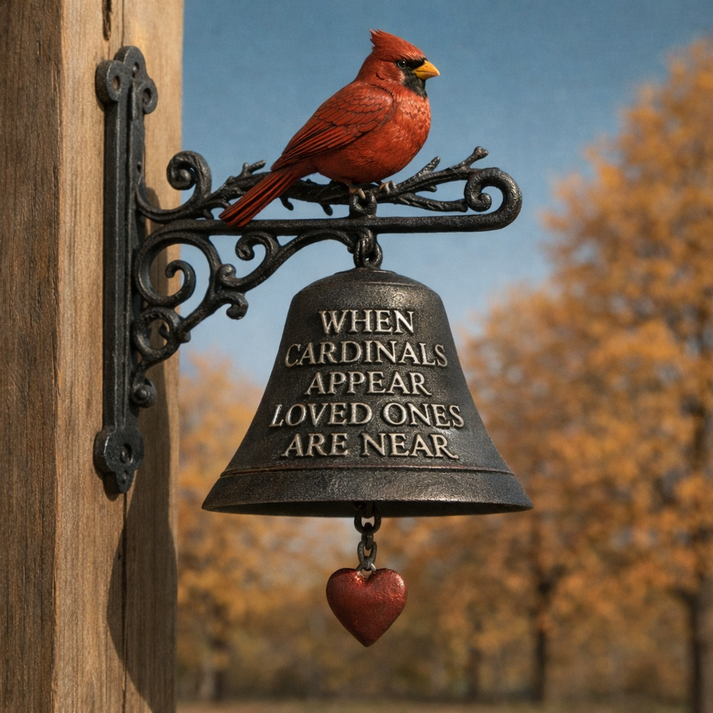 Cardinals Memorial Garden Bell