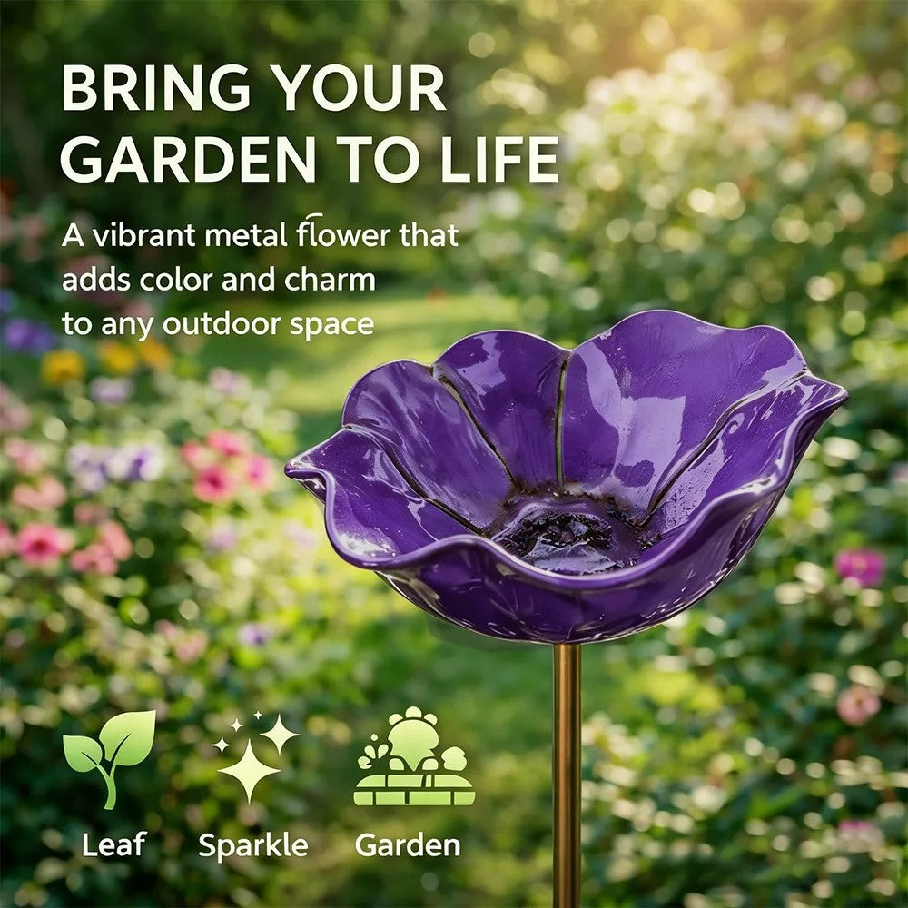 💖🎁2026 Mother's Day Gifts 50% Off--🎁Handmade Flower Garden Stake🐦