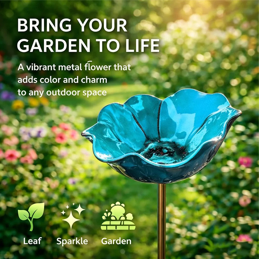 💖🎁2026 Mother's Day Gifts 50% Off--🎁Handmade Flower Garden Stake🐦