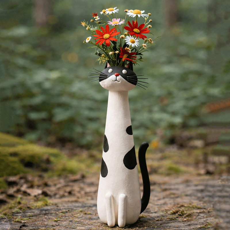 💖🎁2026 Mother's Day Gifts 50% Off--😻😻Quirky Cat Vase