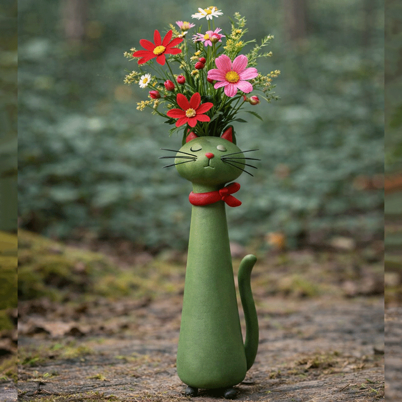 💖🎁2026 Mother's Day Gifts 50% Off--😻😻Quirky Cat Vase