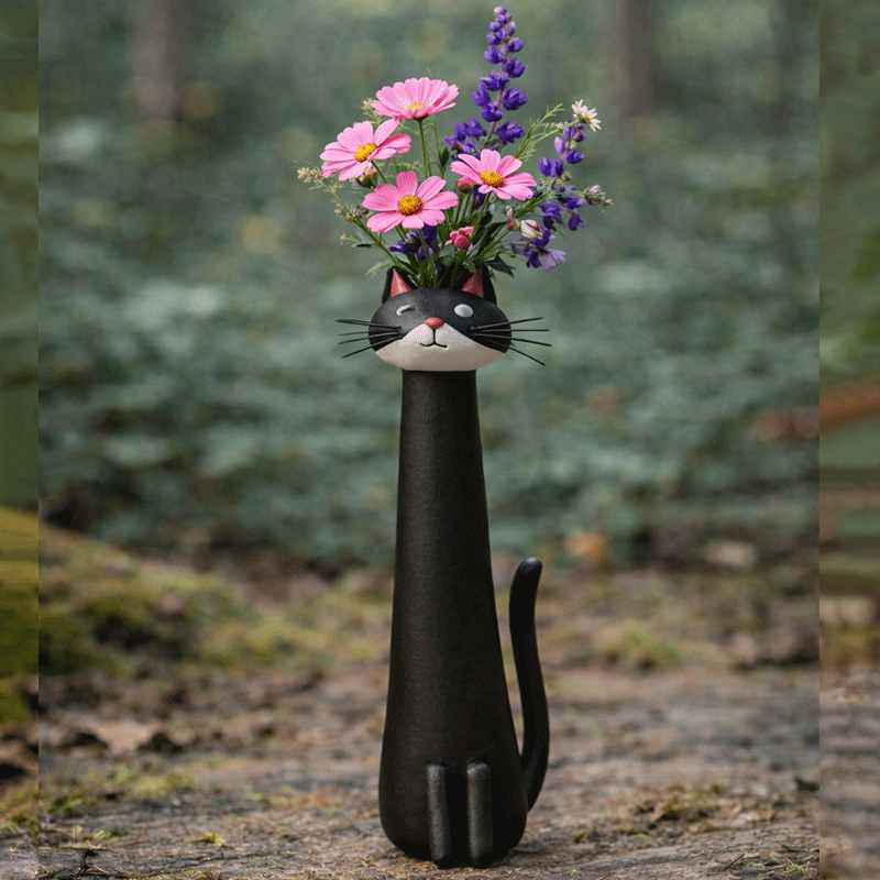 💖🎁2026 Mother's Day Gifts 50% Off--😻😻Quirky Cat Vase