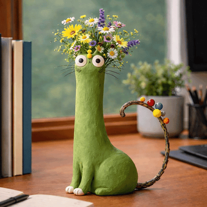 💖🎁2026 Mother's Day Gifts 50% Off--😻😻Quirky Cat Vase