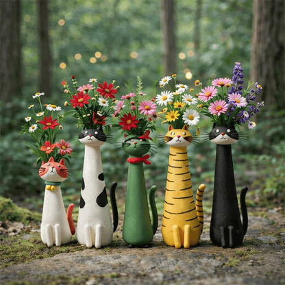 💖🎁2026 Mother's Day Gifts 50% Off--😻😻Quirky Cat Vase