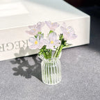🌸🌸2026 Mother's Day Gifts 50% Off--🎁Mini Glass Flower Ornament Crafts Artificial Flower Floral Figurine