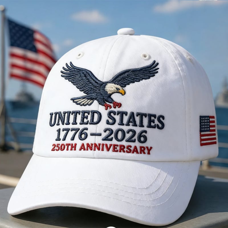 🧢US 250th Anniversary Retro Cotton Cap