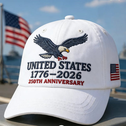 🧢US 250th Anniversary Retro Cotton Cap