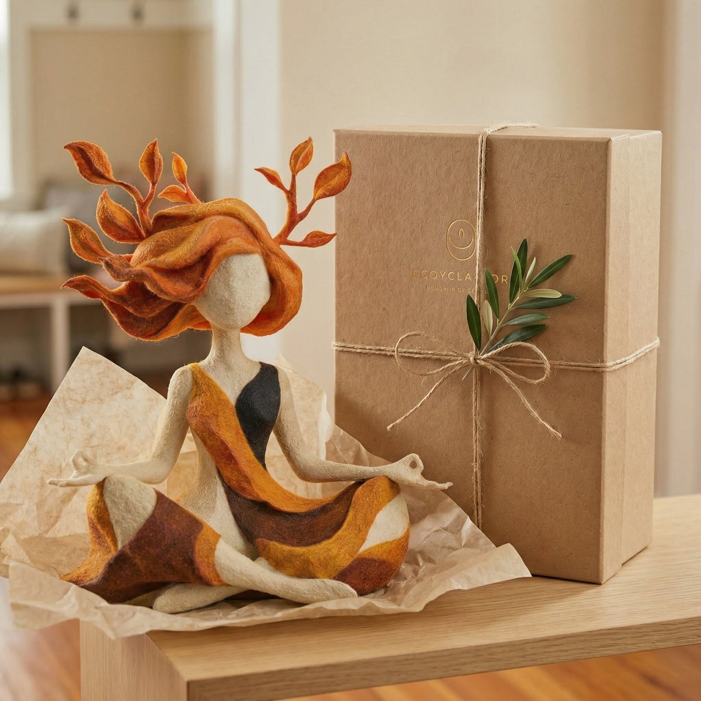 🧘‍♀️🧘‍♀️Serenity Growth | Inner Harmony Sculptural Figurine