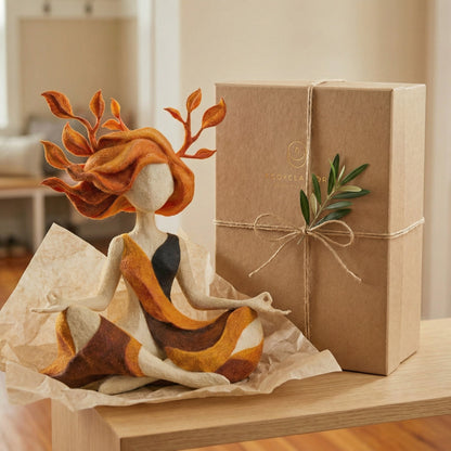 🧘‍♀️🧘‍♀️Serenity Growth | Inner Harmony Sculptural Figurine