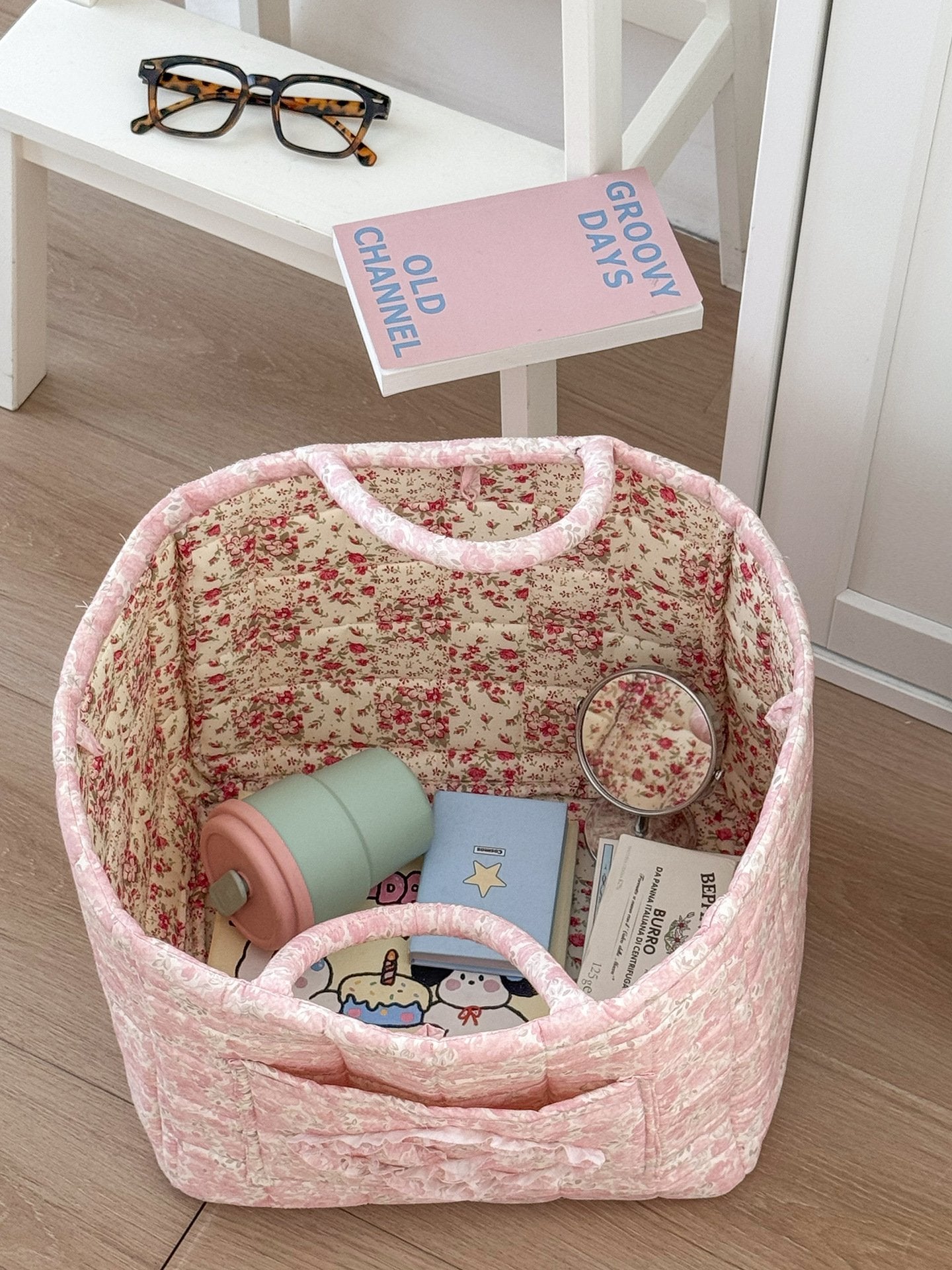 🔥LAST DAY 50% OFF🌟Car Storage Basket with Handle💖