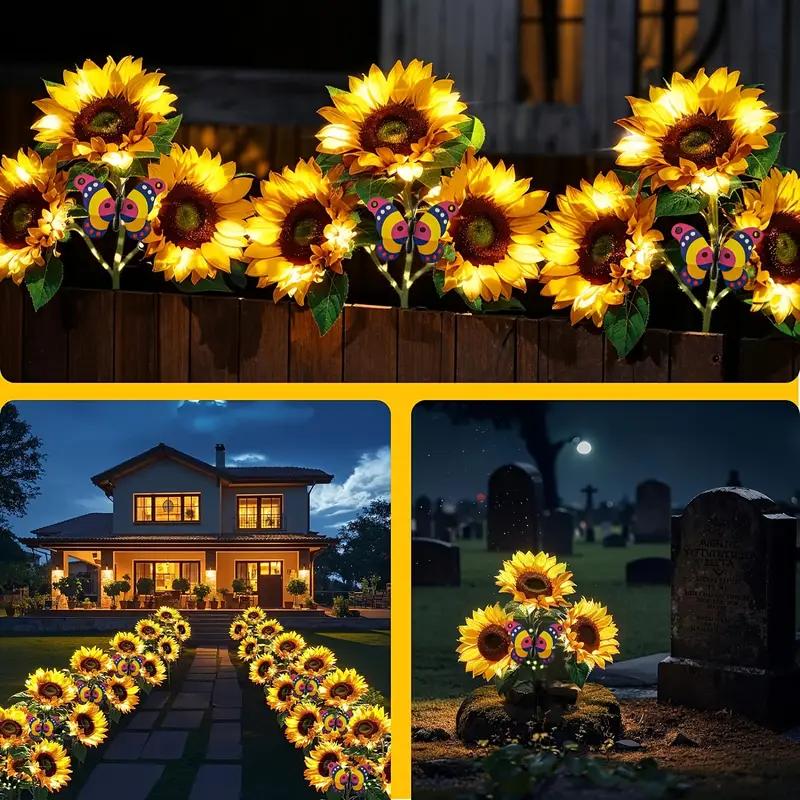 🌻Mother's Day Sale 59% OFF- 🌞Solar LED Sunflower Garden Lights-29.6inch/74cm