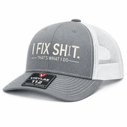💥LAST DAY 50% OFF-🛠️ I Fix Shit Trucker Hat – Funny Mechanic & Fixer Cap