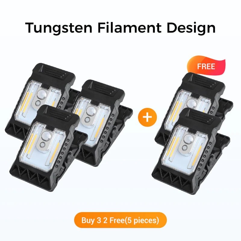 💡 USB & Solar Powered Motion Sensor Clip Lights – Perfect for gardens, balconies, and patios! 🏡✨