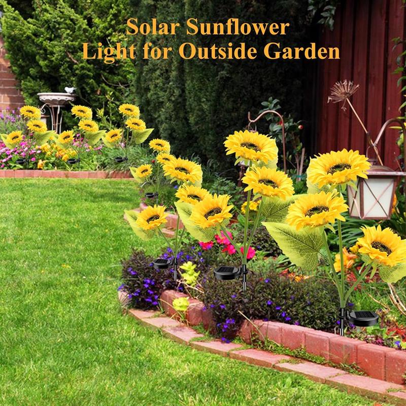 🌻Mother's Day Sale 59% OFF- 🌞Solar LED Sunflower Garden Lights-29.6inch/74cm