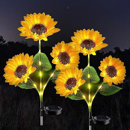🌻Mother's Day Sale 59% OFF- 🌞Solar LED Sunflower Garden Lights-29.6inch/74cm