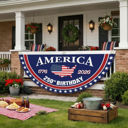 🎊🎊250th Anniversary USA Fan Flag