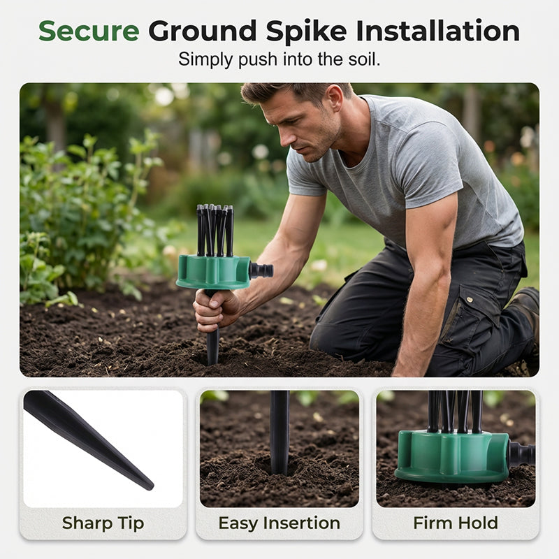 🔥LAST DAY 50% OFF✨360° Coverage Precision Garden Irrigation Sprinkler